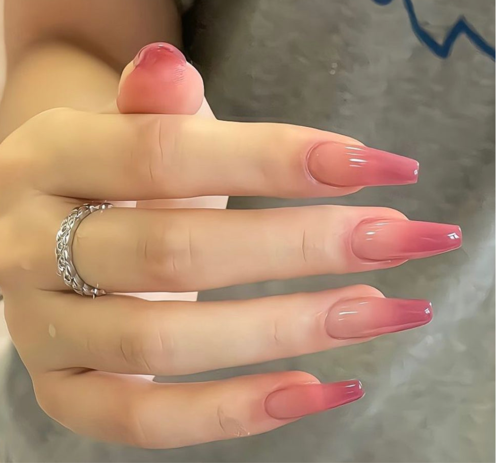 Pink gradient